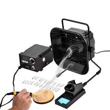 Afbeelding in Gallery-weergave laden, Houtbrander set incl. Opbergtas & Afzuiging | Pyrografie