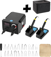 Afbeelding in Gallery-weergave laden, Houtbrander set incl. Opbergtas - Pyrografie