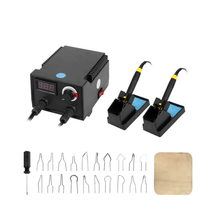 Afbeelding in Gallery-weergave laden, Houtbrander set incl. Opbergtas - Pyrografie