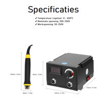 Afbeelding in Gallery-weergave laden, Houtbrander set incl. Opbergtas - Pyrografie